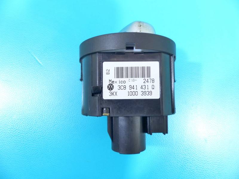 Перемикач кнопка Volkswagen Scirocco 3C8941431Q — фото деталі 3