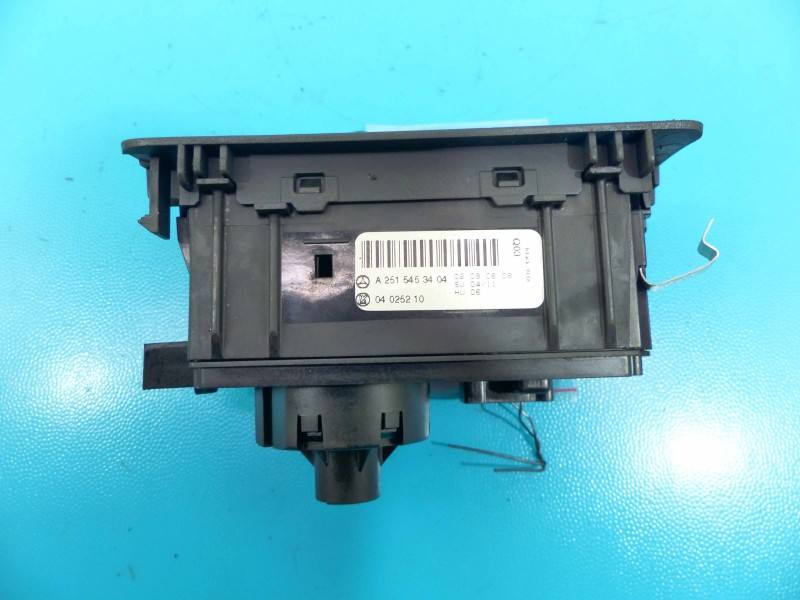 Перемикач кнопка Mercedes R W251 A2515453404 — фото деталі 3