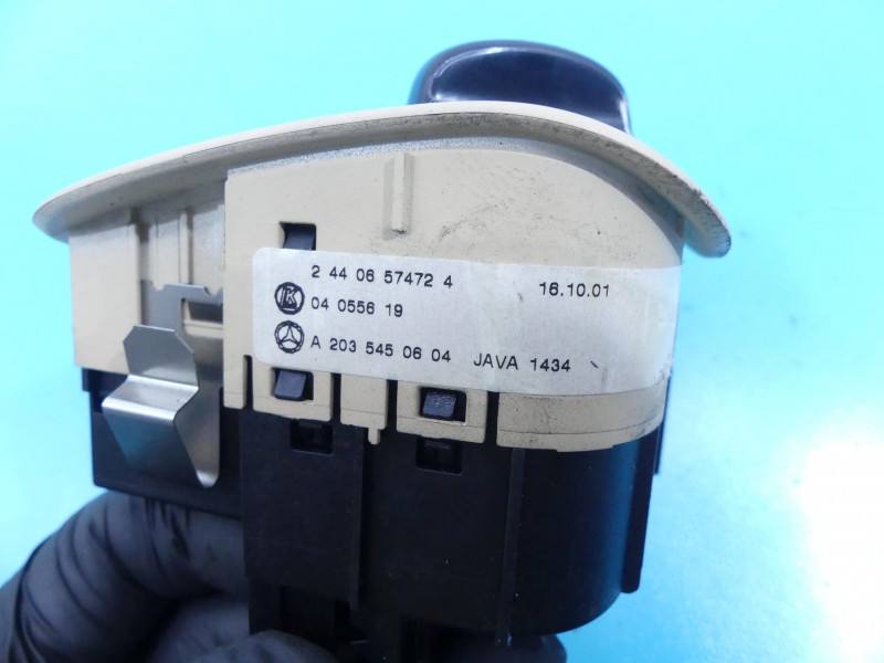 Переключатель кнопка Mercedes C W203 A2035450604 — фото детали 5