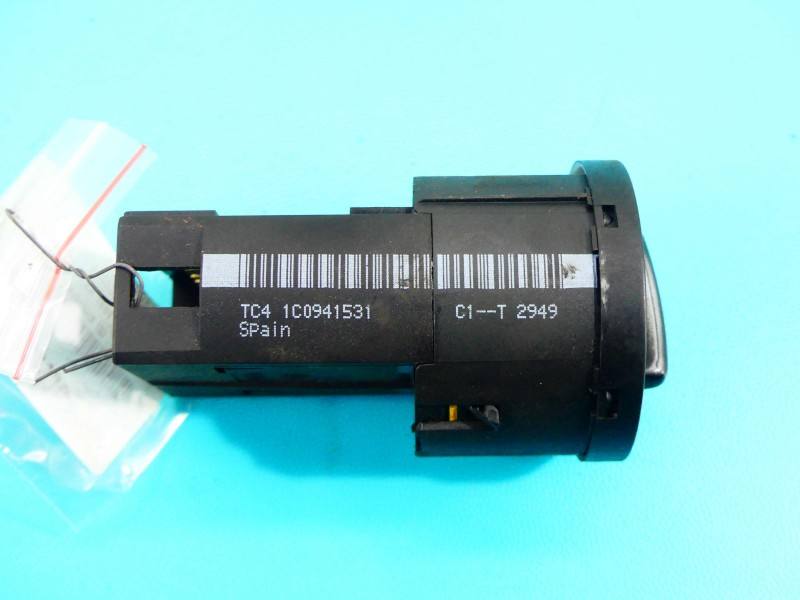 Перемикач кнопка Volkswagen Polo 1C0941531 — фото деталі 6