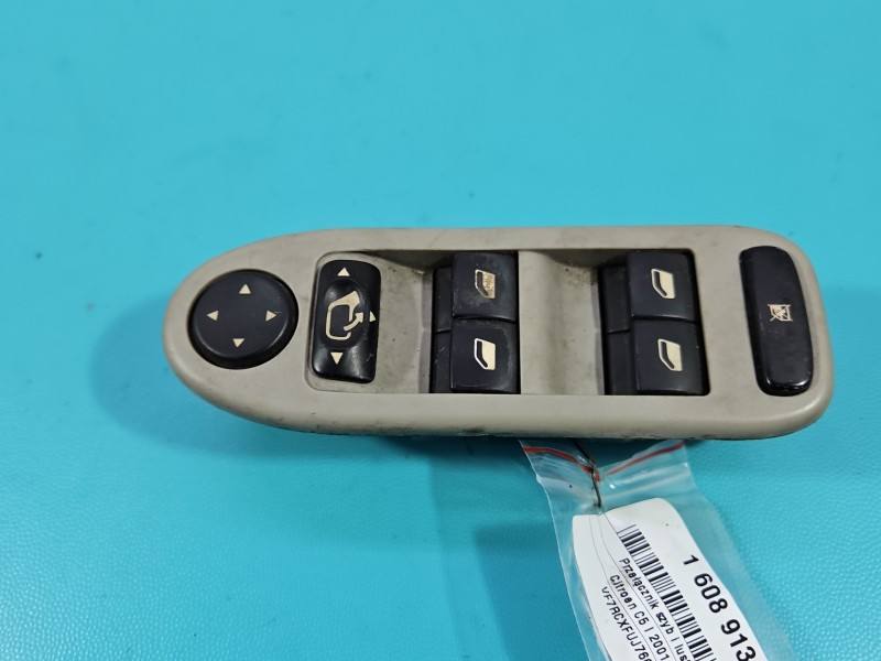 Блок кнопок склопідйомників Citroen C5 — фото деталі 4