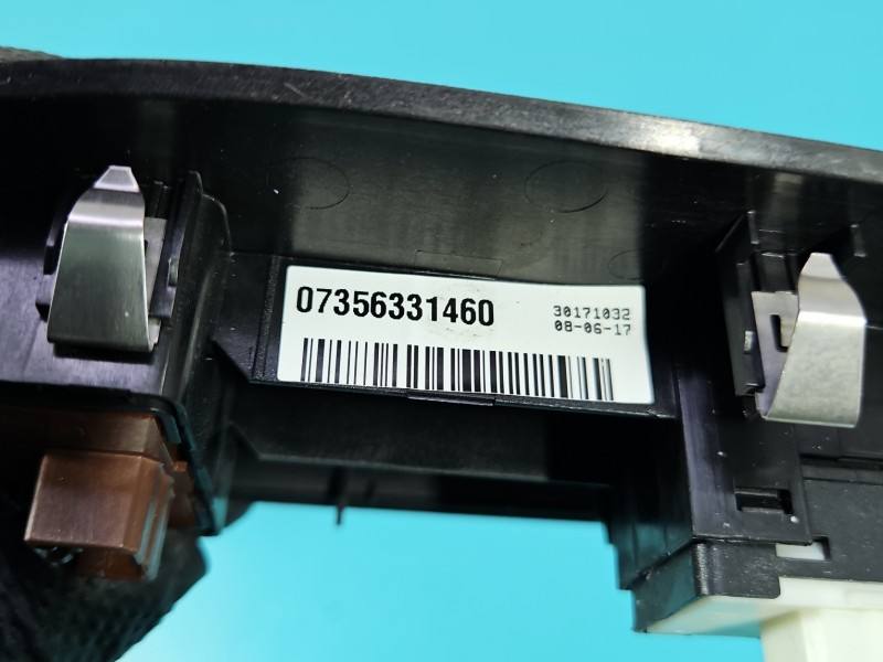 Блок кнопок стеклоподъемников Fiat 500 07356331460 — фото детали 6