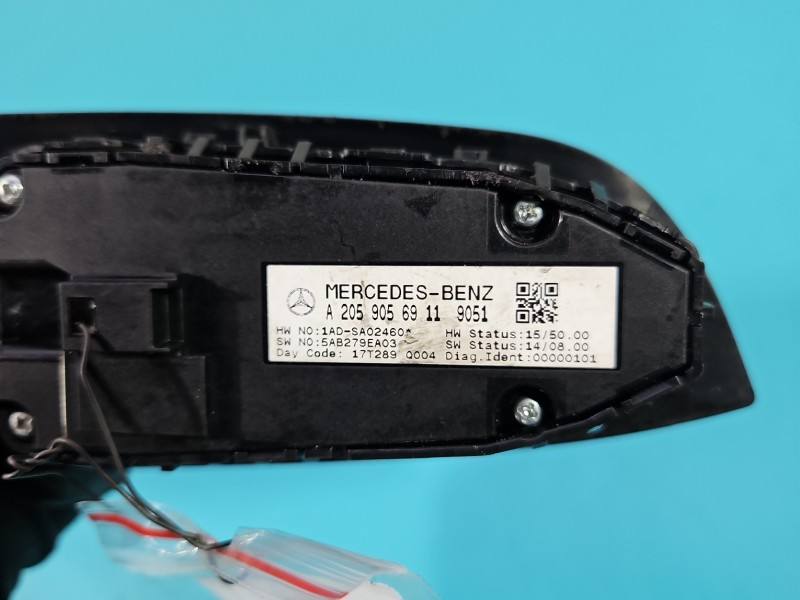 Блок кнопок стеклоподъемников Mercedes Vito A2059056911 — фото детали 5