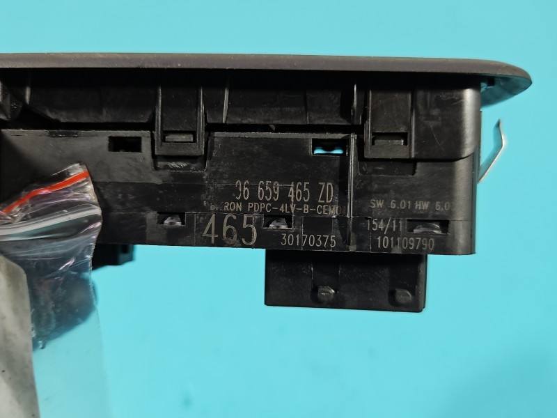 Блок кнопок стеклоподъемников Citroen C5 96659465ZD — фото детали 6