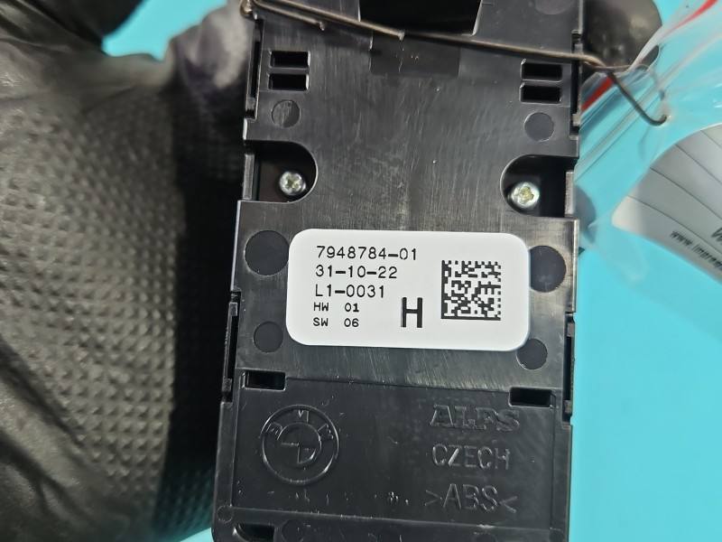 Блок кнопок склопідйомників BMW 3 G20 7948784 — фото деталі 7