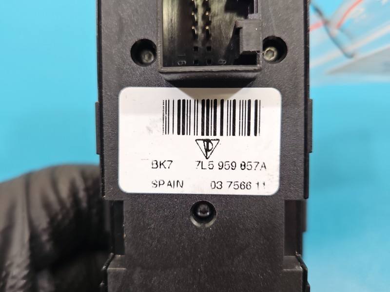 Блок кнопок склопідйомників Porsche Cayenne 7L5959857A — фото деталі 6