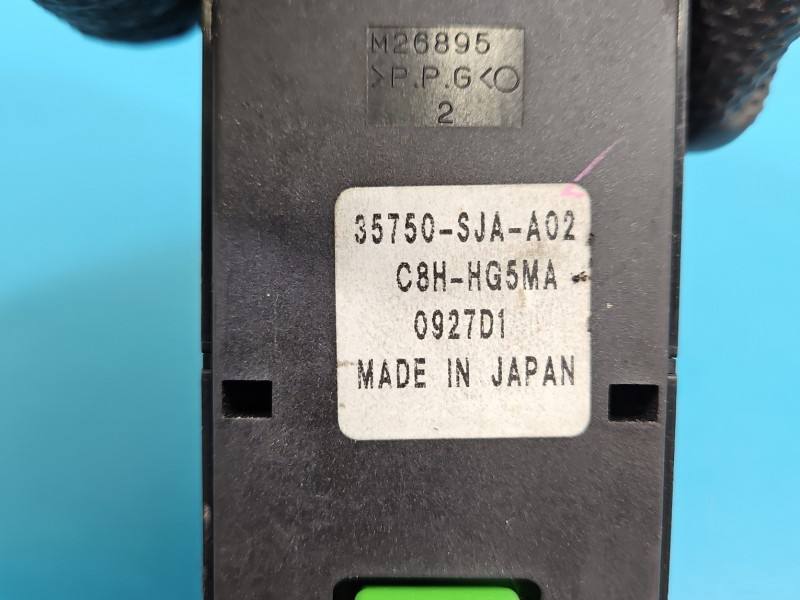 Блок кнопок склопідйомників Honda Legend 35750-SJA-A02 — фото деталі 5