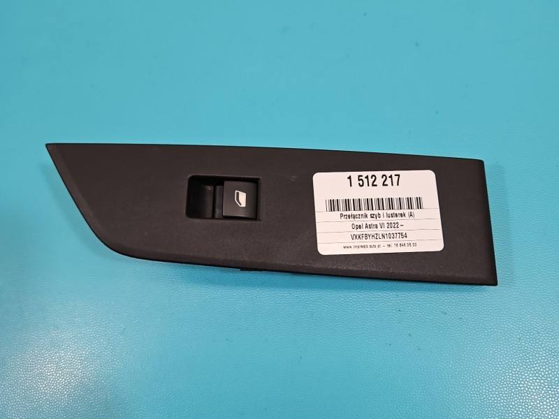 Блок кнопок склопідйомників Opel Astra L 84375001 — фото деталі 2
