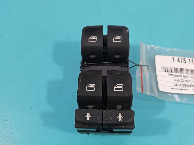 Блок кнопок склопідйомників Audi Q3 8U0959851A — фото деталі 3