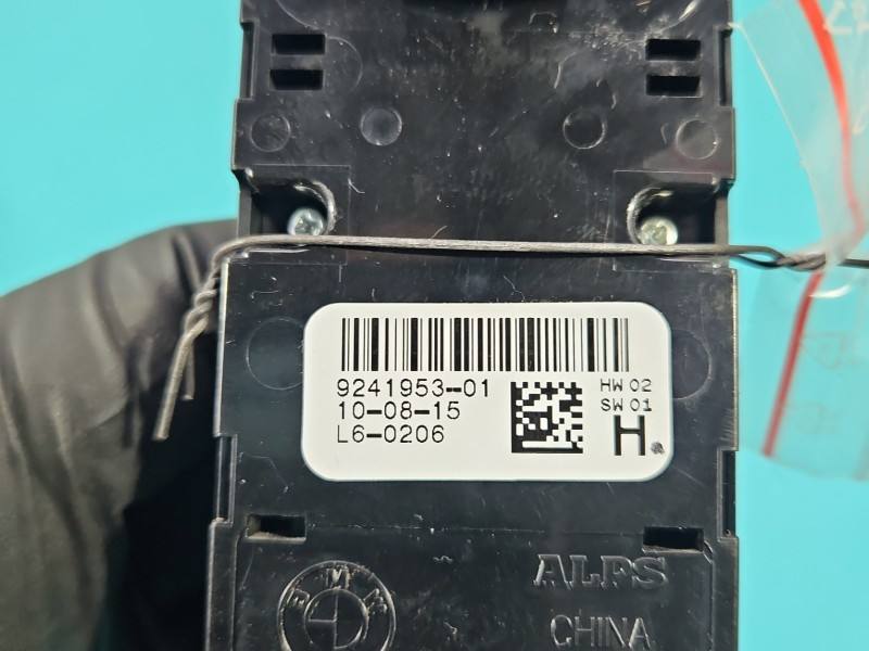 Блок кнопок склопідйомників BMW 5 F10 9241953-01 — фото деталі 6