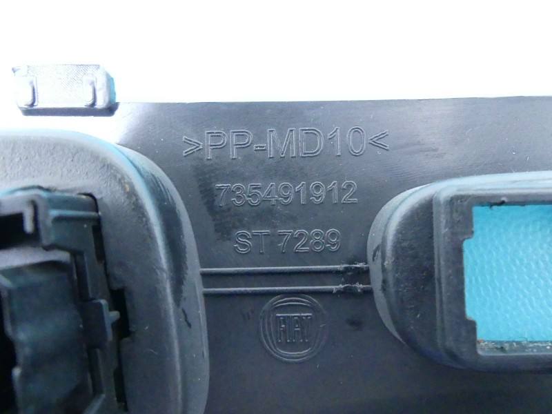 Блок кнопок стеклоподъемников Fiat Panda 735491912 — фото детали 4