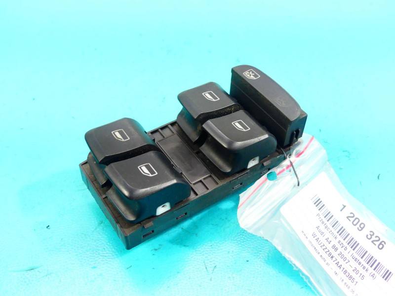 Блок кнопок склопідйомників Audi A4 B8 8K0959851D — фото деталі 2