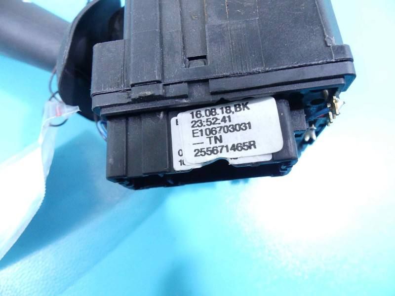 Подрулевой переключатель дворников Renault Clio 255671465R — фото детали 6