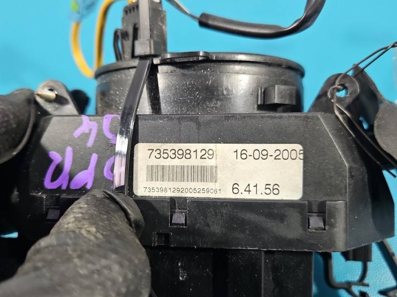 Тубус підрульовий блок перемикачів Fiat Panda 735398129 — фото деталі 8