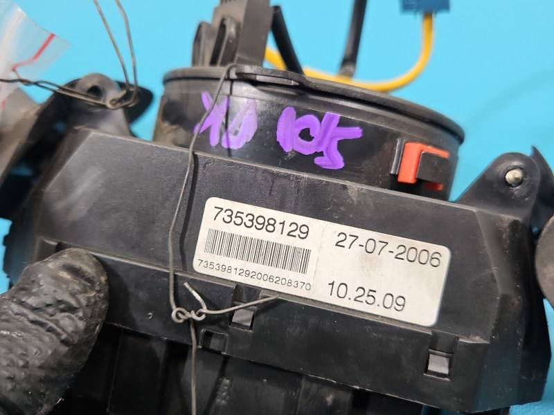 Тубус підрульовий блок перемикачів Fiat Panda 735398129 — фото деталі 8