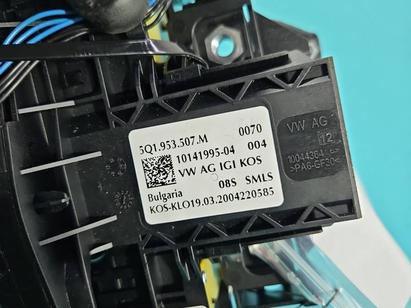 Тубус підрульовий блок перемикачів Volkswagen Tiguan 5Q0953223 — фото деталі 13