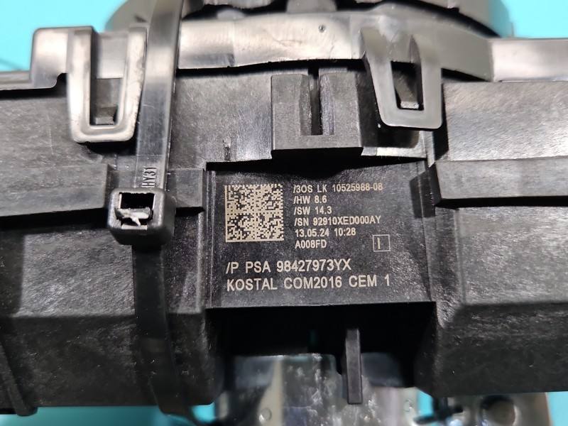 Тубус підрульовий блок перемикачів Opel Mokka 98427973YX — фото деталі 6