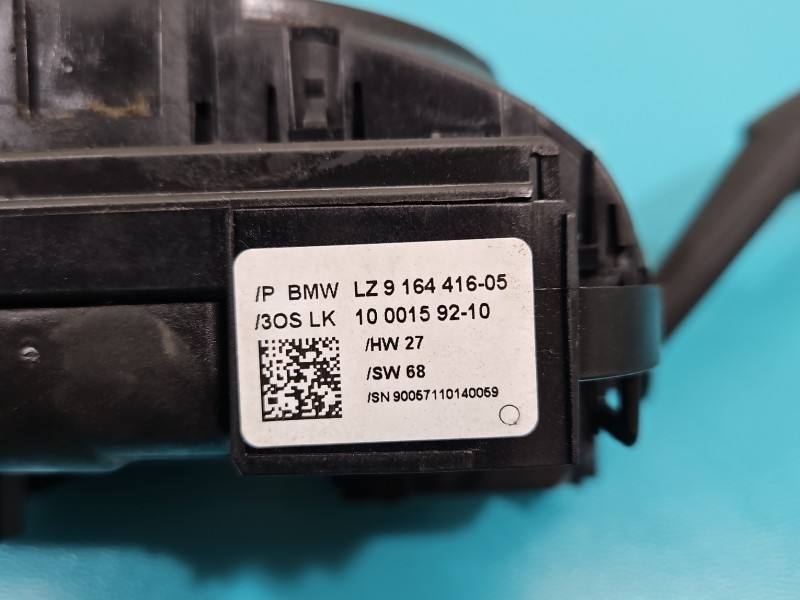 Тубус підрульовий блок перемикачів BMW X1 E84 9164416 — фото деталі 9