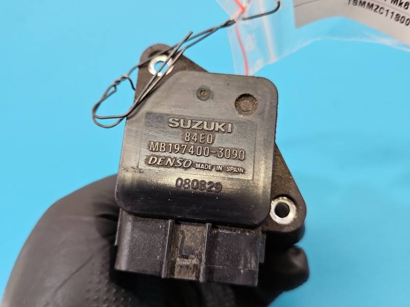 ДМРВ Расходомер воздуха Suzuki Swift MB197400-3090 — фото детали 6