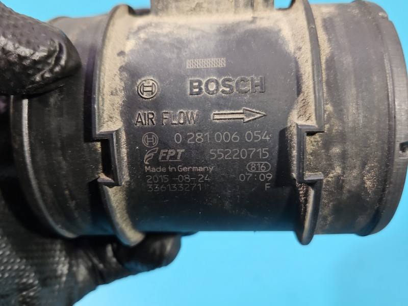 ДМРВ Витратомір повітря Opel Combo D 0281006054 — фото деталі 8