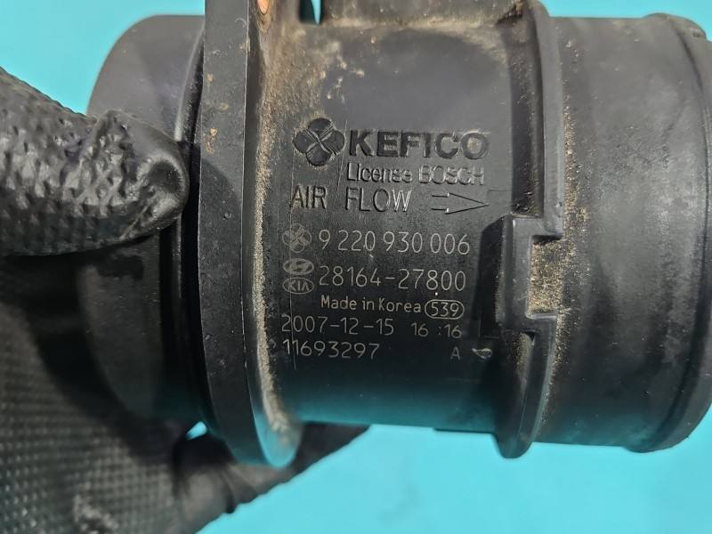 ДМРВ Расходомер воздуха Hyundai H1 28164-27800 — фото детали 8