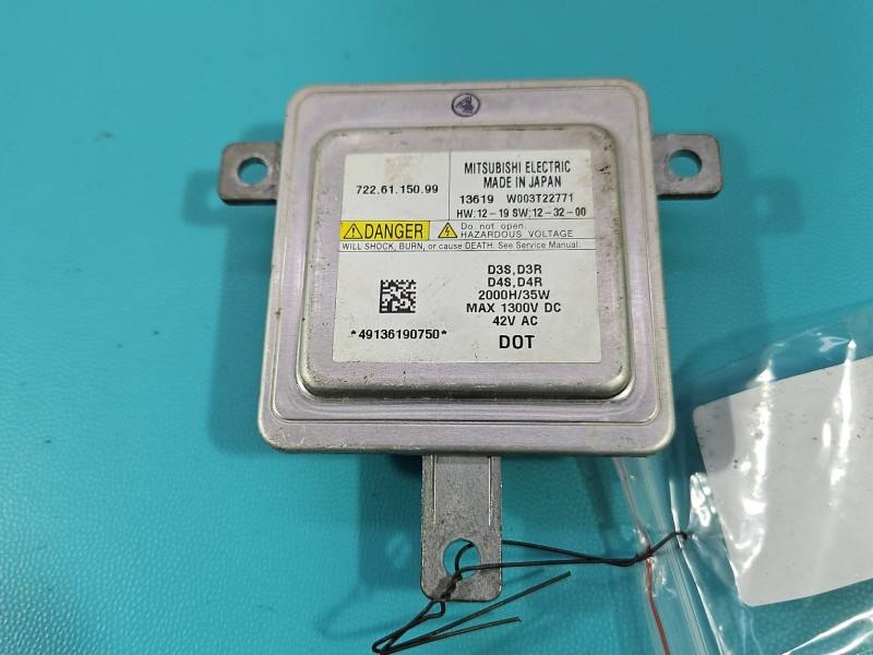 Блок розпалу ксенону Volvo V40 7226115099 — фото деталі 3