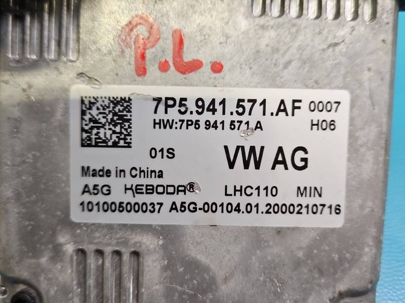Блок розжига ксенона Volkswagen Tiguan 7P5941571AF — фото детали 5