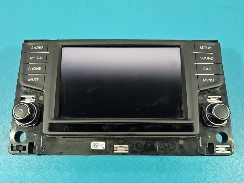 Штатная магнитола радио Volkswagen Touran 3G0919605 — фото детали 2