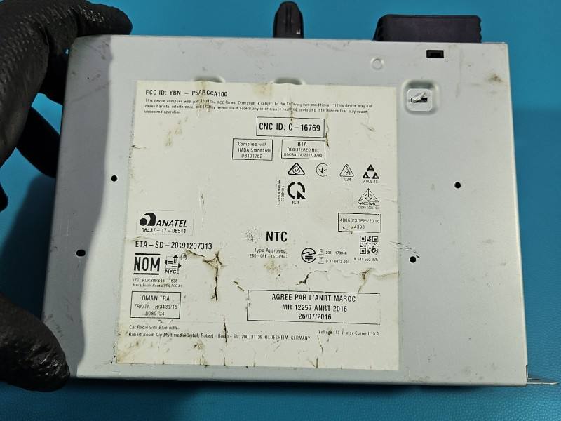 Штатна магнітола радіо Toyota Proace City 9833499580 — фото деталі 9