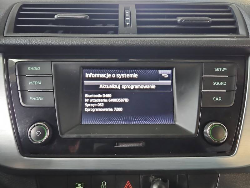 Штатна магнітола радіо Skoda Fabia 3 6V0035871D — фото деталі 2