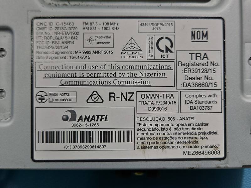 Штатна магнітола радіо Renault Kadjar 28115-2095R — фото деталі 3