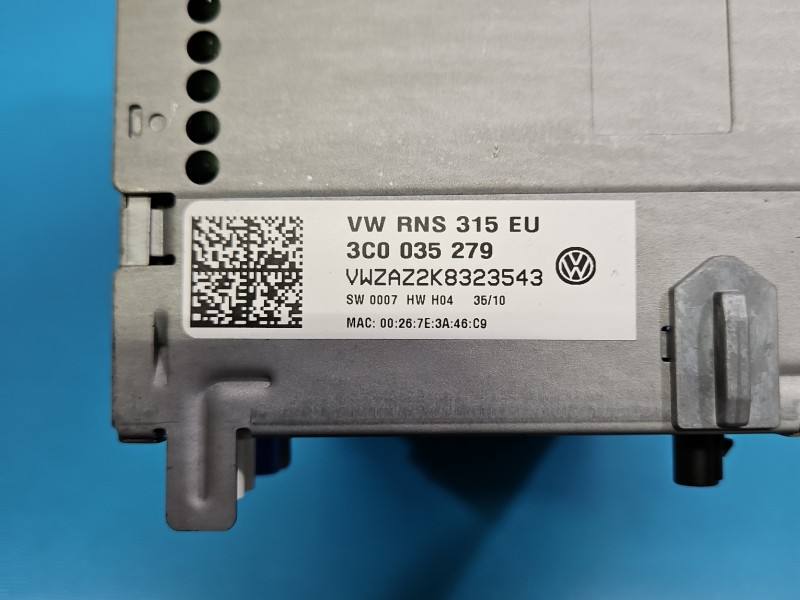 Штатная магнитола радио Volkswagen Touran 3C0035279 — фото детали 8