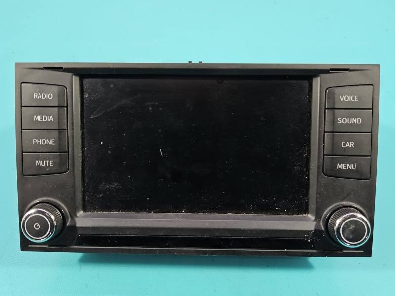 Штатная магнитола радио Seat Leon 5F0919604 — фото детали 2