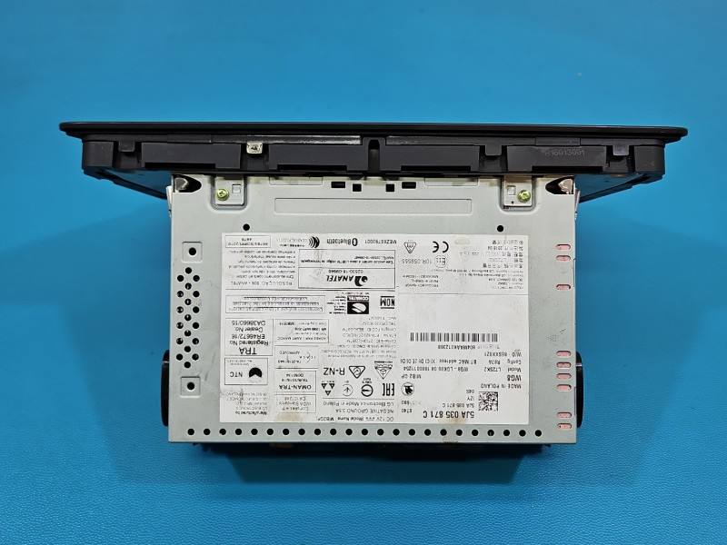 Штатная магнитола радио Skoda Rapid 5JA035871C — фото детали 5