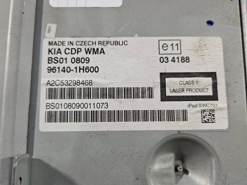 Штатна магнітола радіо Kia Ceed 96140-1H600 — фото деталі 3