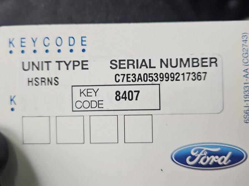 Штатна магнітола радіо Ford S-max 8S7T18K931BD — фото деталі 4
