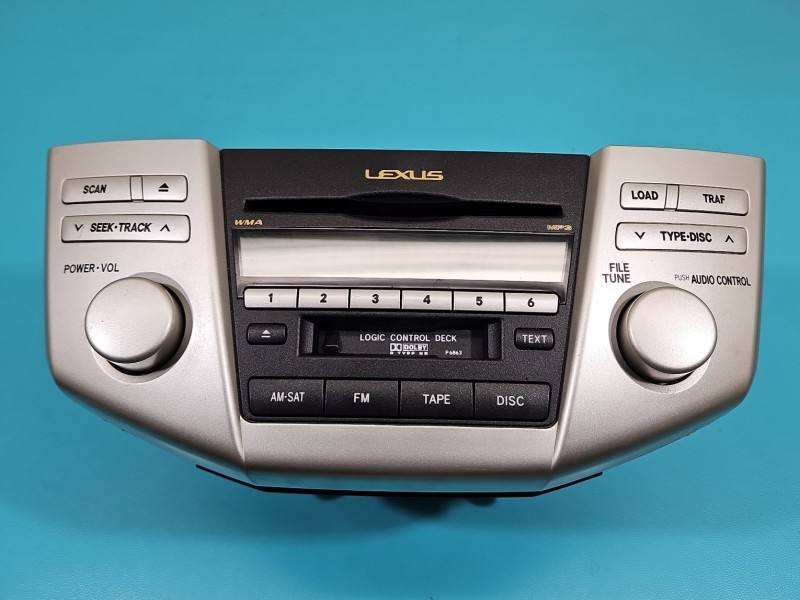 Штатная магнитола радио Lexus RX 86120-48A20 — фото детали 2