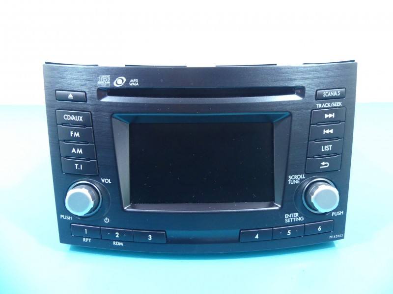 Штатная магнитола радио Subaru Legacy 86201AJ430 — фото детали 2
