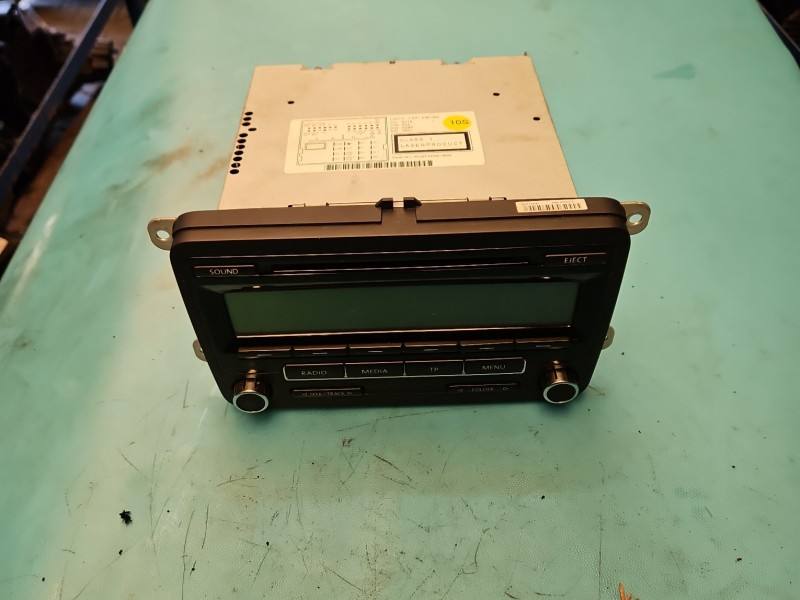 Штатная магнитола радио Seat Altea 5P0035186B
