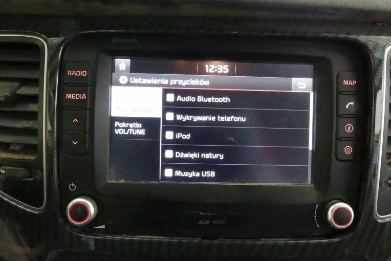 Штатная магнитола радио Kia Carens 96550-A4101CA