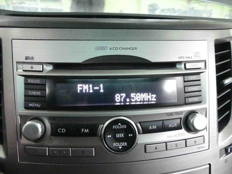 Штатная магнитола радио Subaru Legacy 86201AJ410 — фото детали 8