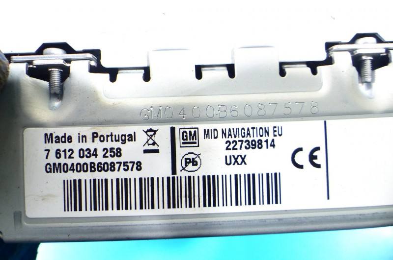 Штатна магнітола радіо Opel Astra J 22739814 — фото деталі 5