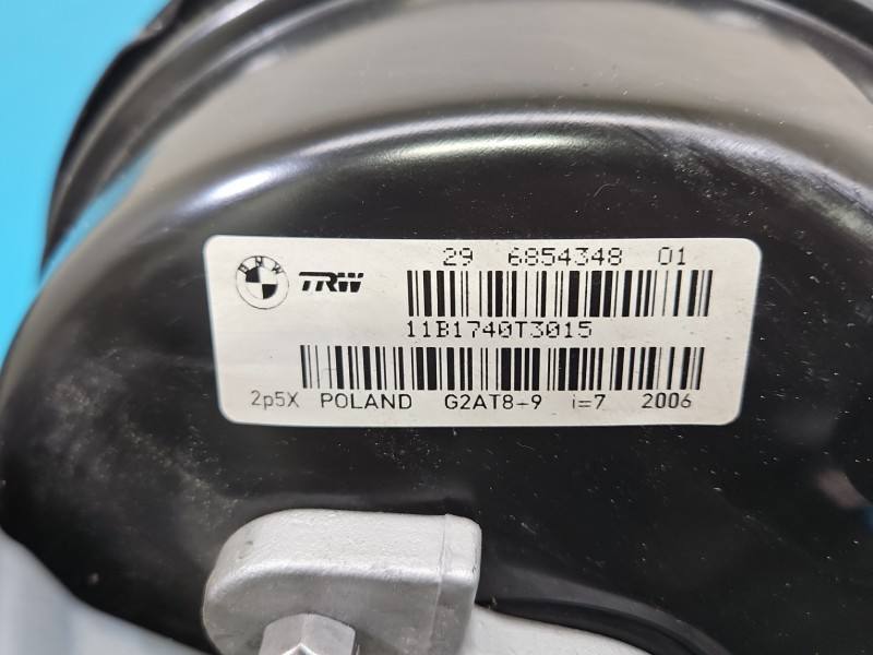Вакуумний підсилювач гальм ГТЦ BMW X3 F25 6854348 — фото деталі 3