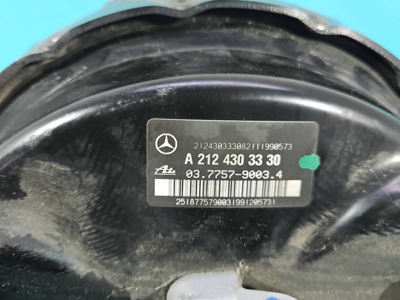 Вакуумний підсилювач гальм ГТЦ Mercedes E W212 A2124303330 — фото деталі 13