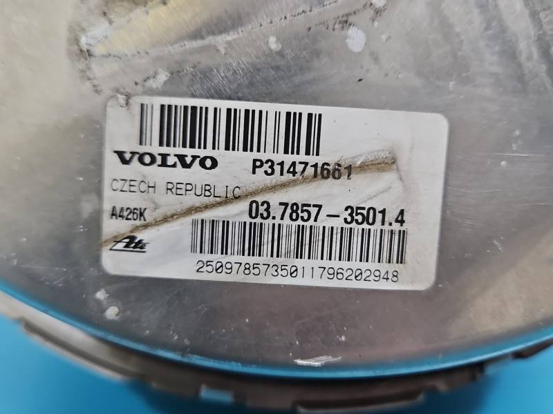 Вакуумний підсилювач гальм ГТЦ Volvo S90 P31471661 — фото деталі 3