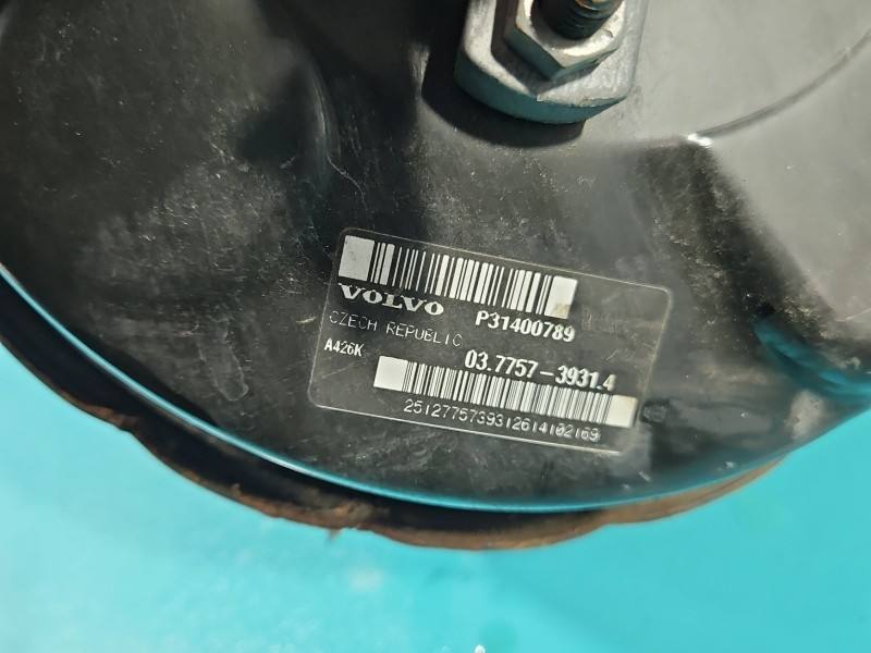 Вакуумний підсилювач гальм ГТЦ Volvo S60 P31400789 — фото деталі 9