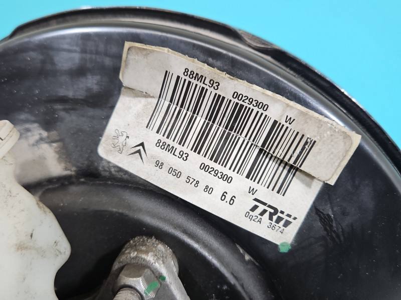 Вакуумний підсилювач гальм ГТЦ Citroen C3 9805057880 — фото деталі 4