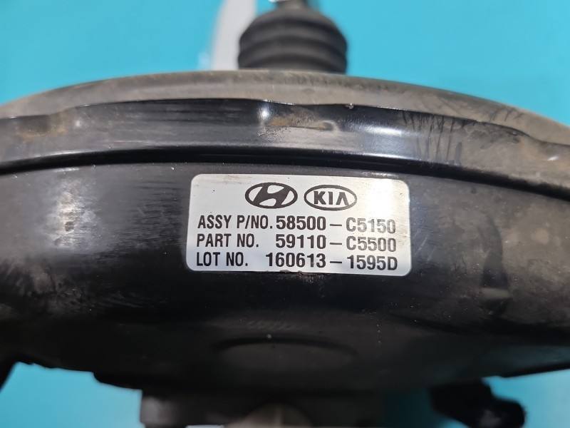Вакуумний підсилювач гальм ГТЦ Kia Sorento 58500-C5150 — фото деталі 4