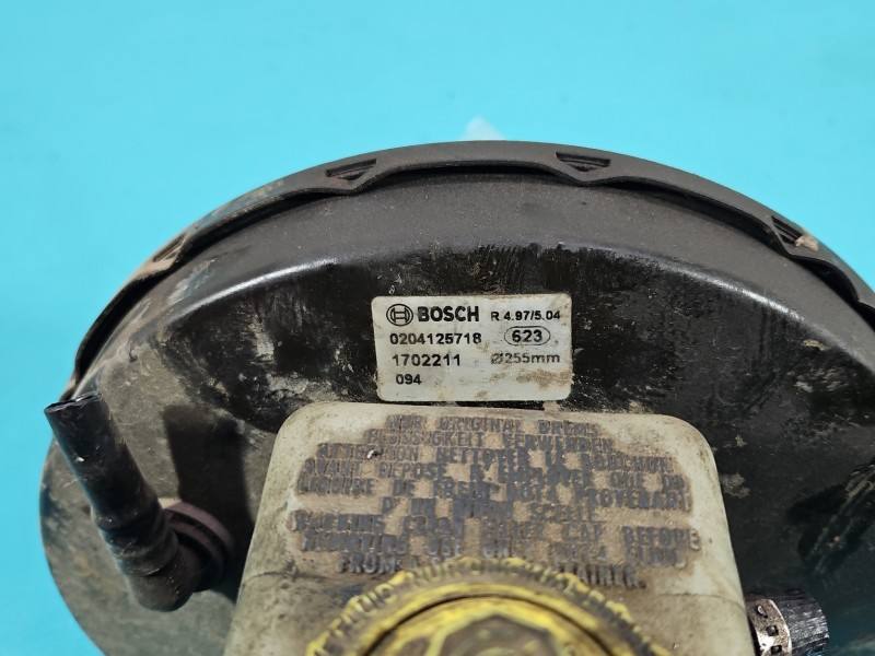 Вакуумний підсилювач гальм ГТЦ Audi A3 8L 0204125718 — фото деталі 7