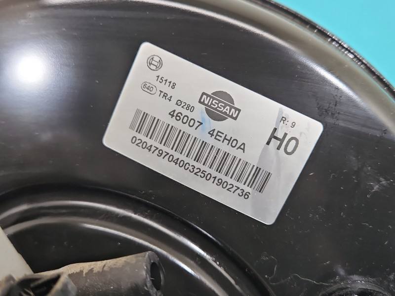 Вакуумний підсилювач гальм ГТЦ Nissan Qashqai 460074EH0A — фото деталі 3